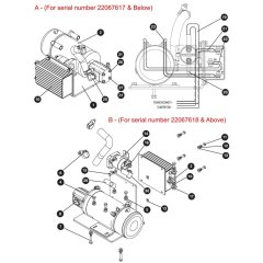 Motor, Pump (Welded Tank) Assembly for Skyjack SJIII 3219 DC Scissor Lift