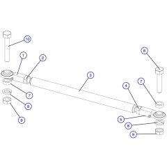 Tie Rod Assembly for Skyjack SJIII 3226 DC Scissor Lift