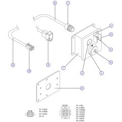 Base Control Box Assembly for Skyjack SJIII 3226 DC Scissor Lift