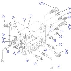 Main Manifold Assembly for Skyjack SJIII 3226 DC Scissor Lift