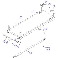 Main Platform Assembly for Skyjack SJIII 3226 DC Scissor Lift