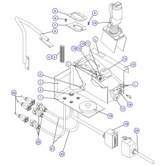 Operator Control Box Assembly for Skyjack SJIII 3226 DC Scissor Lift