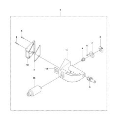 Handle Assembly for Husqvarna