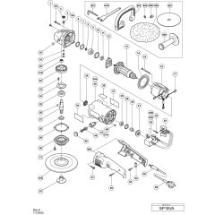 Hikoki SP18VA Main Assembly