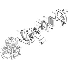 Air Filter for Stihl SP 481