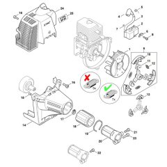 Clutch Assembly for Stihl SP 85