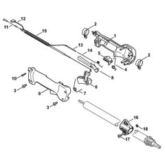 Handle Assembly for Stihl SP 85