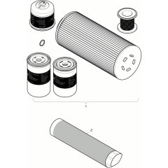 Filter Service Items for HATZ 4H50T.11