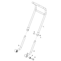 Split Handle for Belle PCLX 13/33