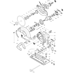 Makita SR2300 Main Assembly