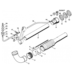 Pleated Hose Assembly