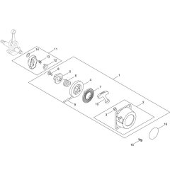 Recoil Starter for ECHO SRM-222ES/L