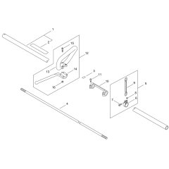 Main Pipe & Handle for ECHO