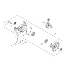 Crankcase for ECHO SRM-236ES/U