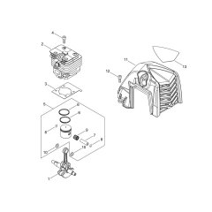 ECHO SRM-2620TES/U Parts