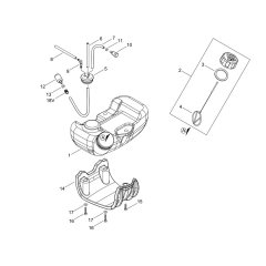Fuel Tank for ECHO SRM-2621ES/L