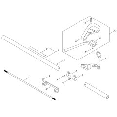 Pipe & Handle for ECHO SRM-300TES/L