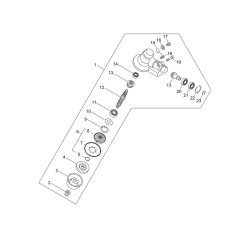 Gear Case for ECHO SRM-410ES/U
