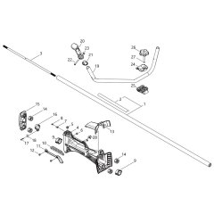 Main Pipe & Handle for ECHO