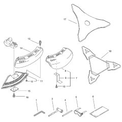 Shield & Tools for ECHO SRMF-250