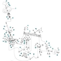 Steering for Husqvarna CTH 194