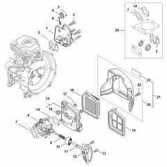 Spacer Flange & Air Filter