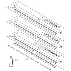 Drive Tube Assembly for Stihl FS461