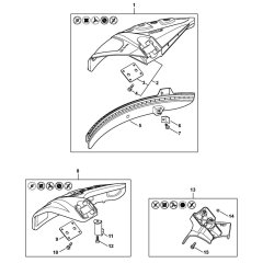 Deflector Assembly for Stihl FSA130R