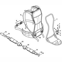 Support Frame & Shaft Assembly
