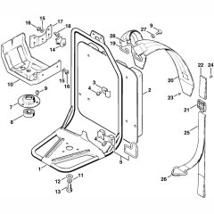 Support Frame for Stihl FR106