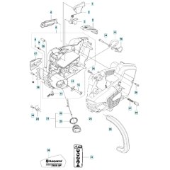 Crankcase for Husqvarna T535i XP