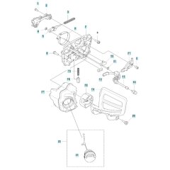 Chain Brake for Husqvarna T540i XP