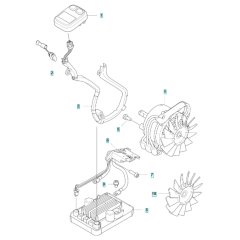 Electrical for Husqvarna T540i XP
