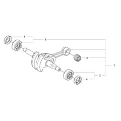 Crankshaft Assembly for T540XP