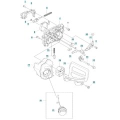 Chain Brake for Husqvarna T542i XP