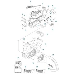 Chassis for Husqvarna T542i XP