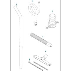T7500 Dust Extractor Accessories