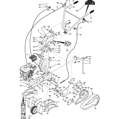Assembly for Husqvarna T860 RS