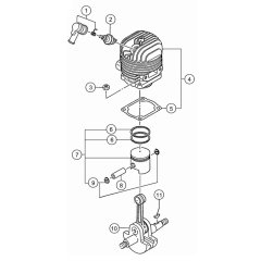Cylinder & Crankshaft for TBL4600