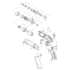 Makita TD020D Assembly