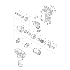 Makita TD090D Assembly
