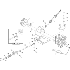 Pump Assembly for Belle TDX 650