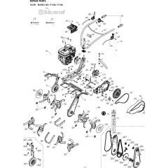Assembly for Husqvarna TF 334