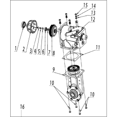 Transmission Assembly for TF544