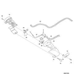 Throttle Assembly for Makita EB5300TH