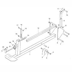 Tilt Assembly for Bench Saw