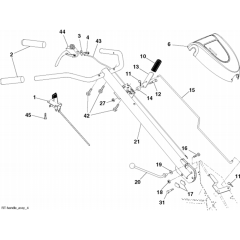 Handle Assembly for TR 430
