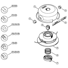 Stihl TrimCut 31-2 Parts