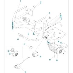 Motor Assembly for TS 300 E