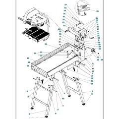 Frame Assembly for TS 350 E